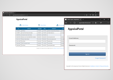 Appraisal Order Management Portal